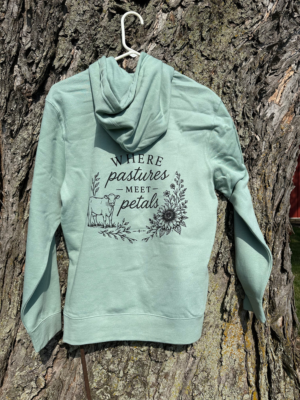 Hooded Sweatshirt- Green