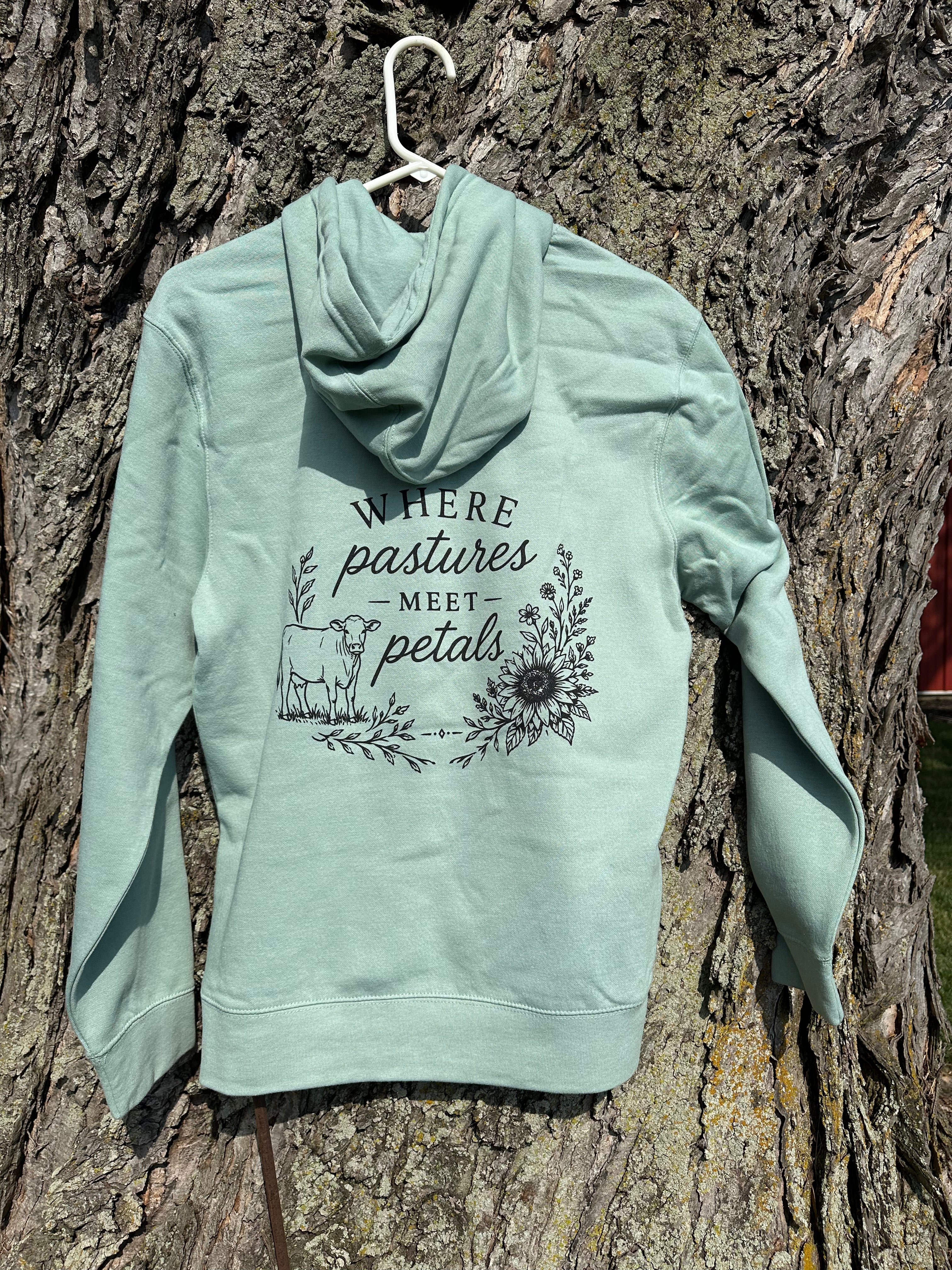 Hooded Sweatshirt- Green