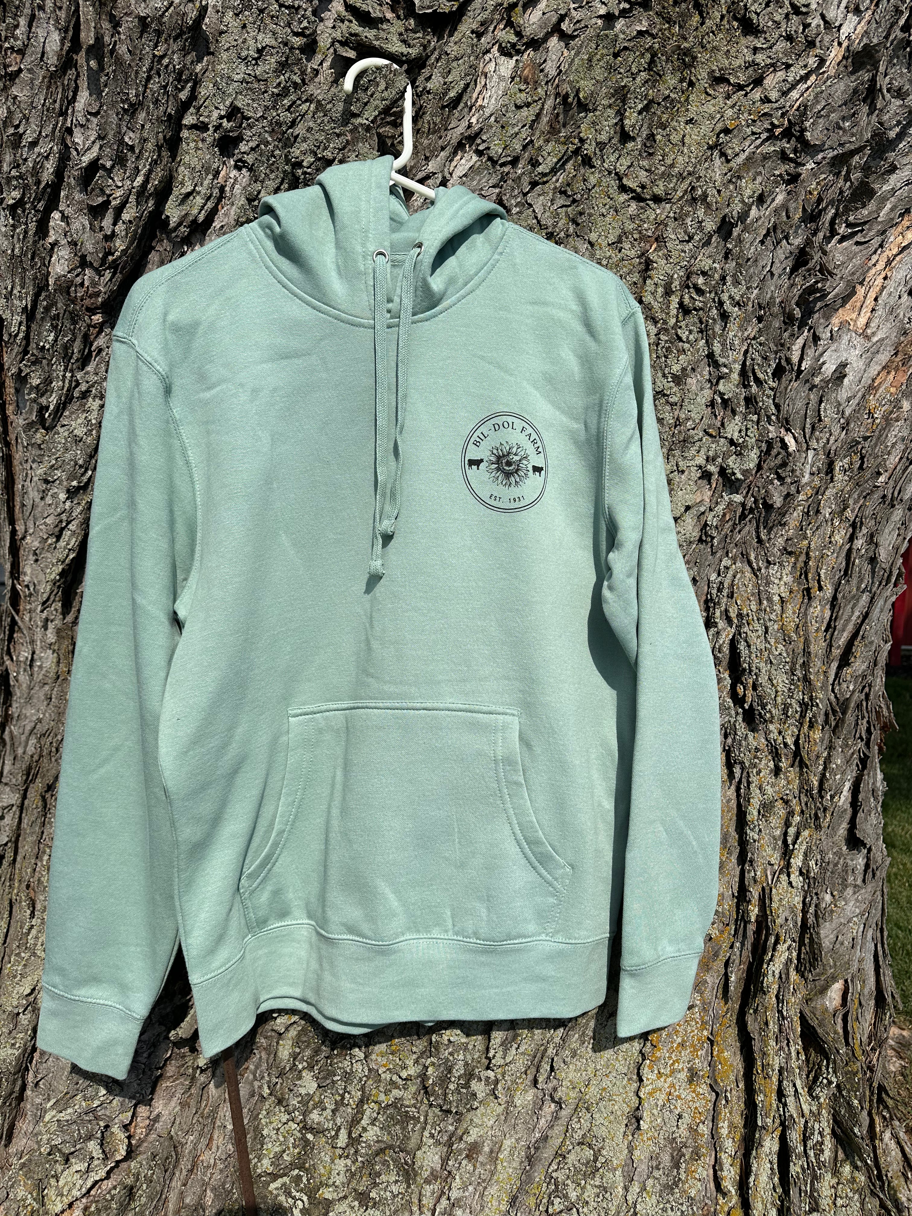 Hooded Sweatshirt- Green